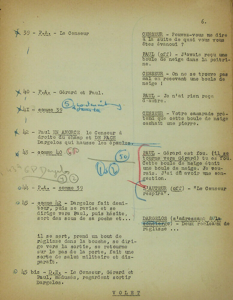 Children of Paradise: The film script