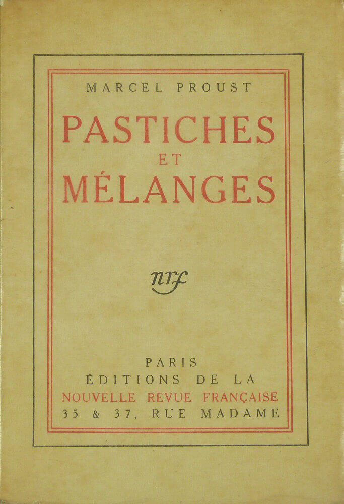 Pastiches et mélanges