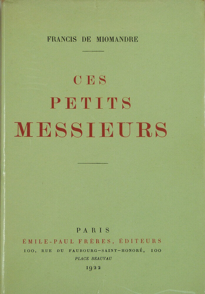 Ces petits messieurs