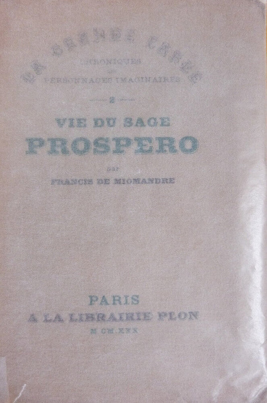 Life of the Sage Prospero