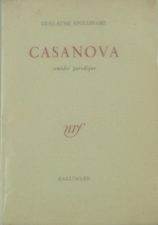 Casanova. Comédie parodique.