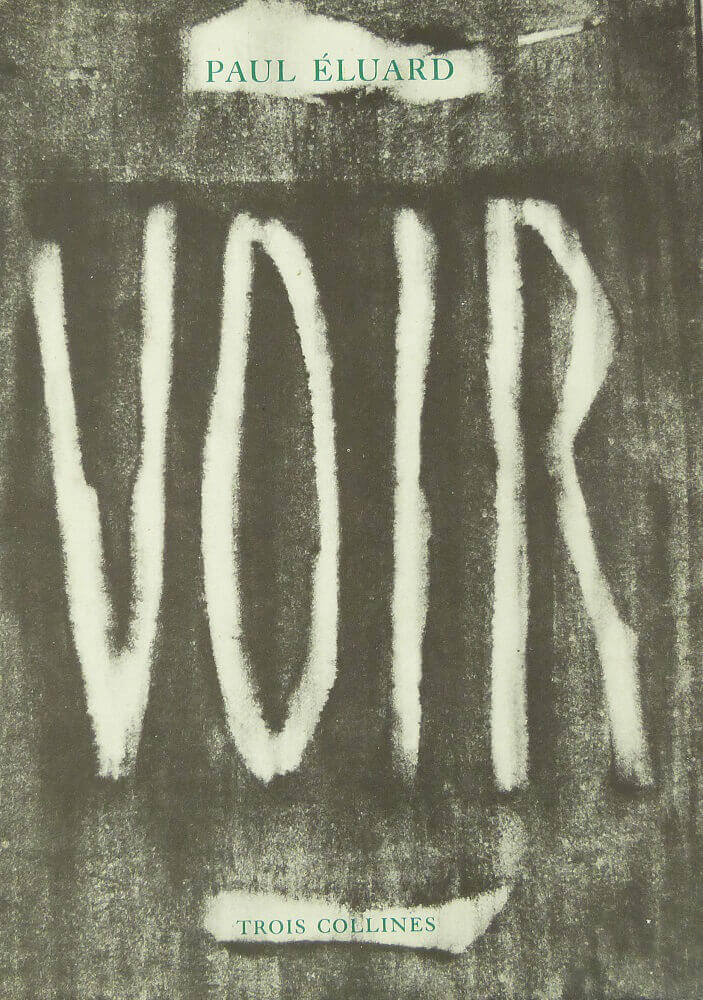 Voir. Poèmes Peintures Dessins.