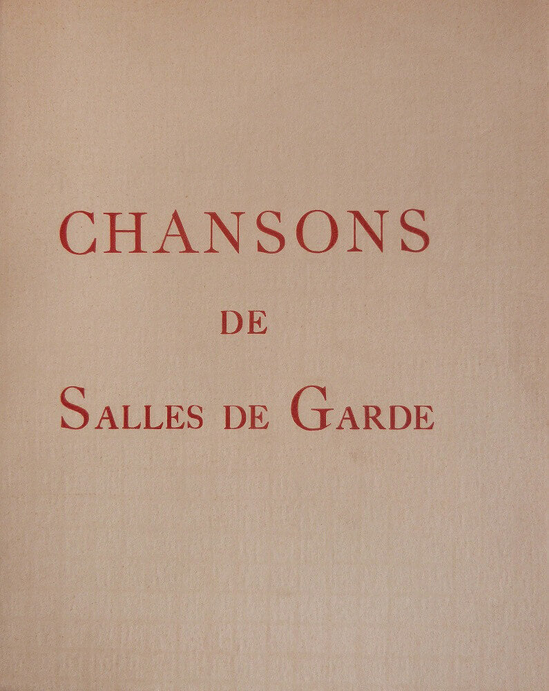 Chansons de Salles de Garde