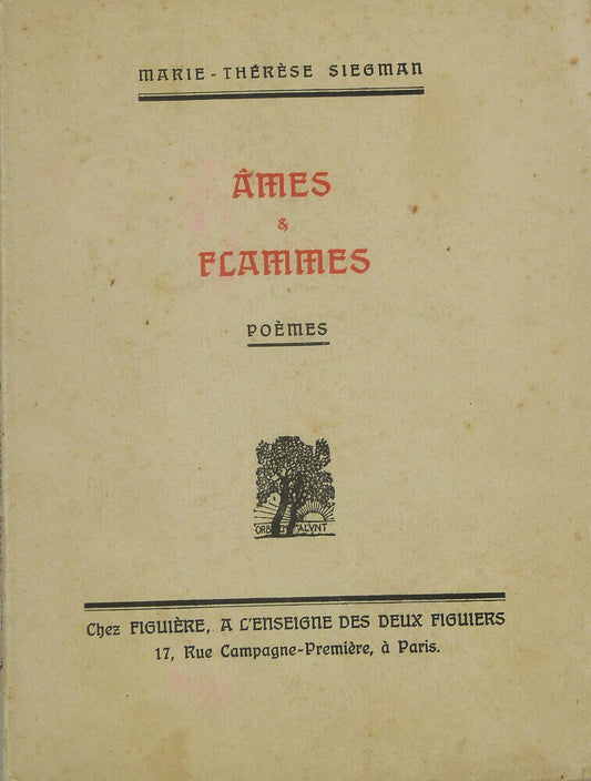 Souls and Flames. Poems