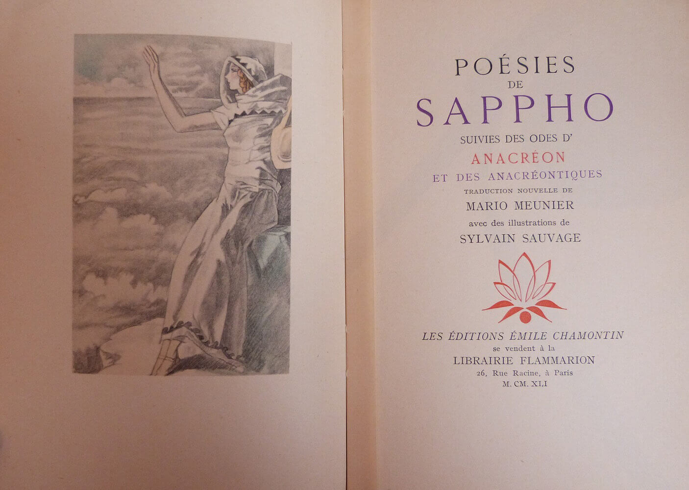 Poésies de Sappho
