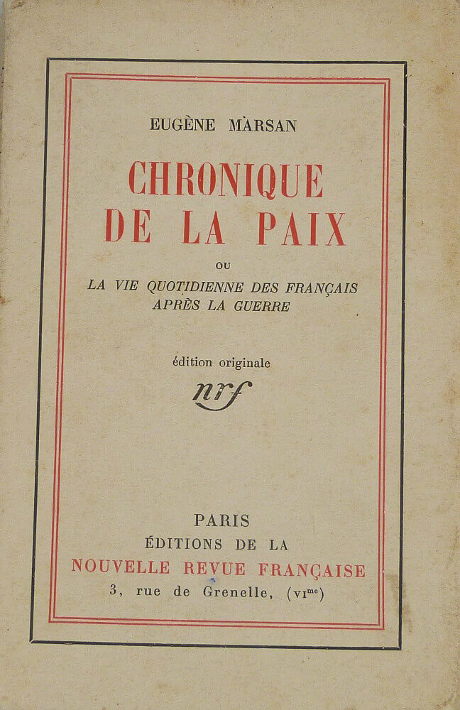Chronicle of Peace