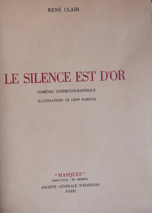 Le silence est d'or.