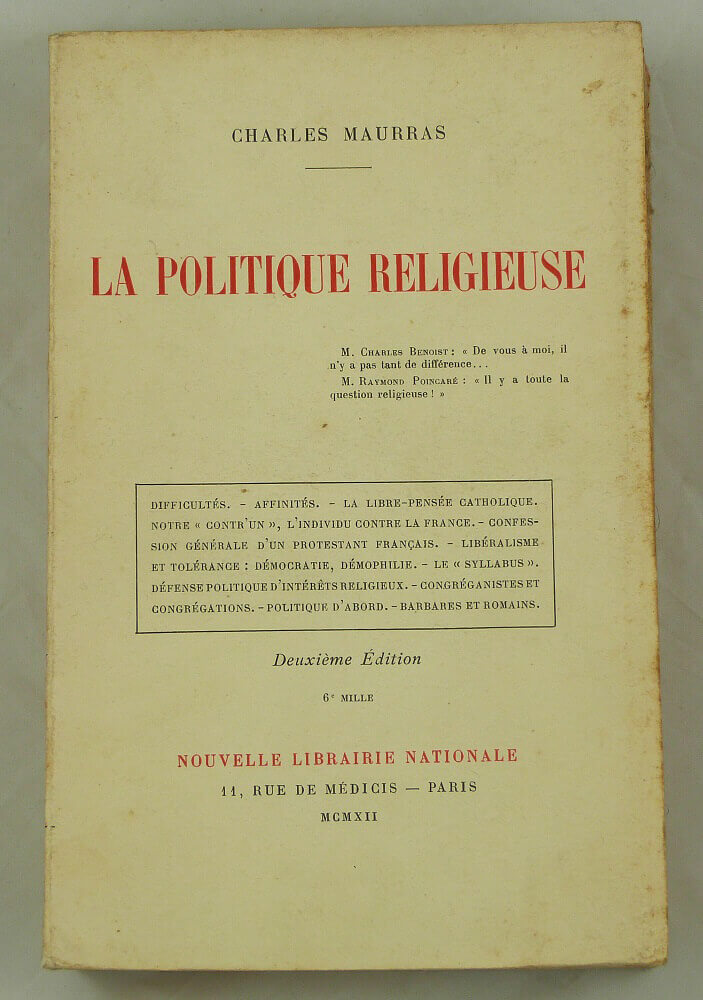 La politique religieuse