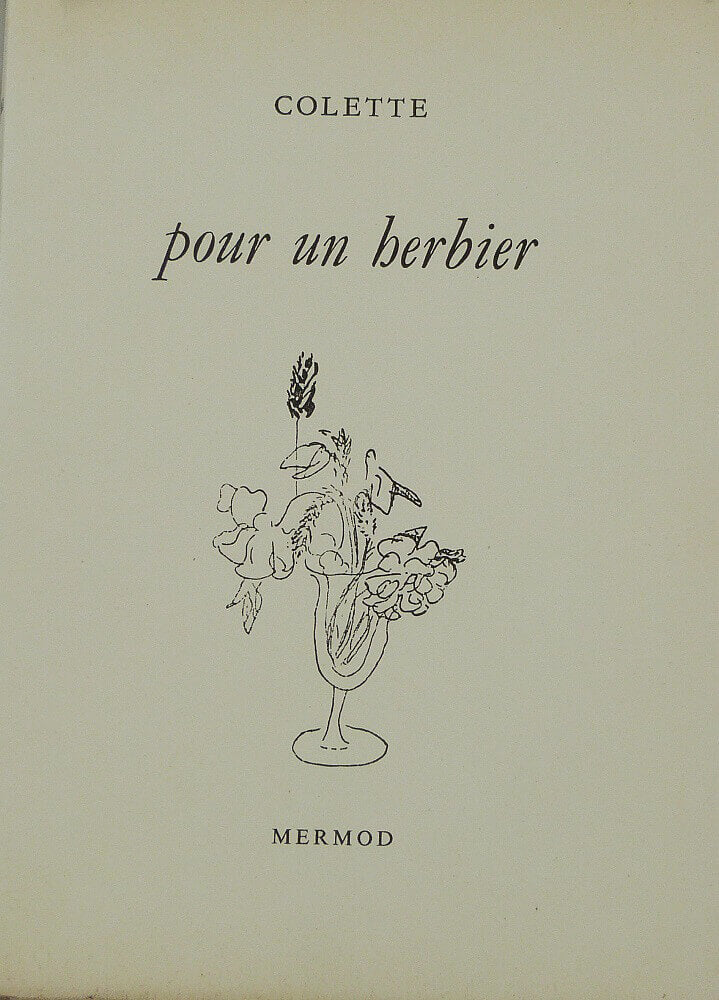 For a herbarium