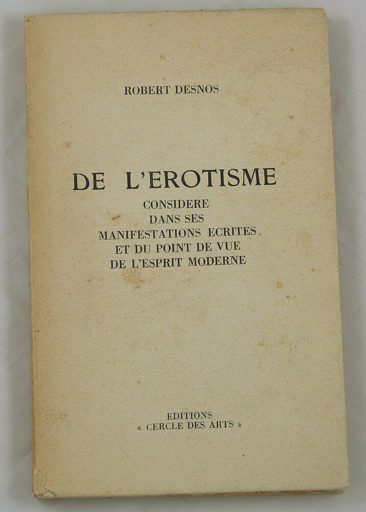 De l'érotisme