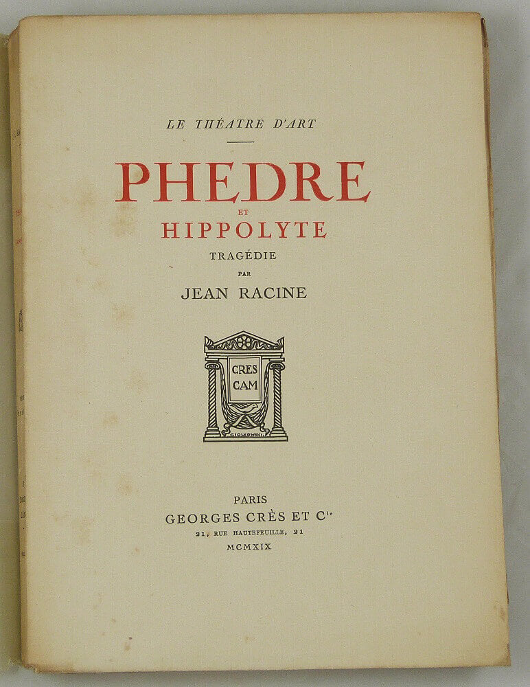 Phèdre et Hippolyte