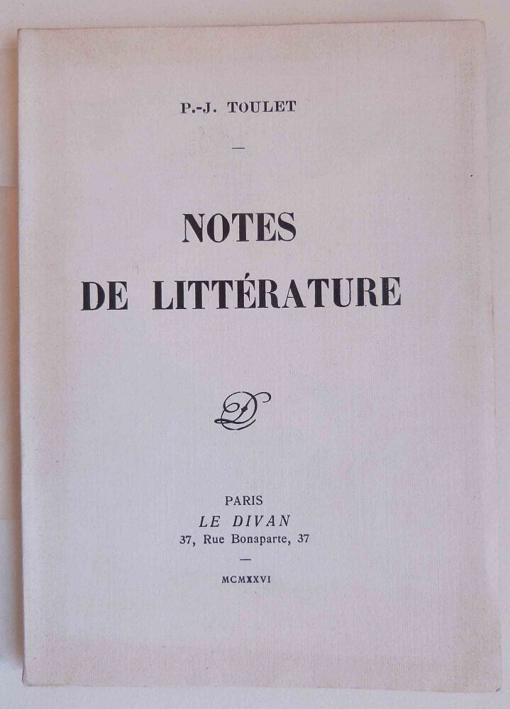 Literature Notes