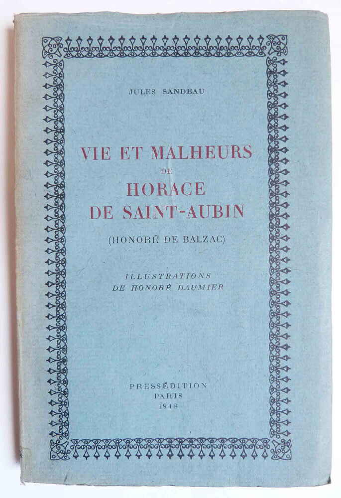 Vie et malheurs de Horace de Saint-Aubin