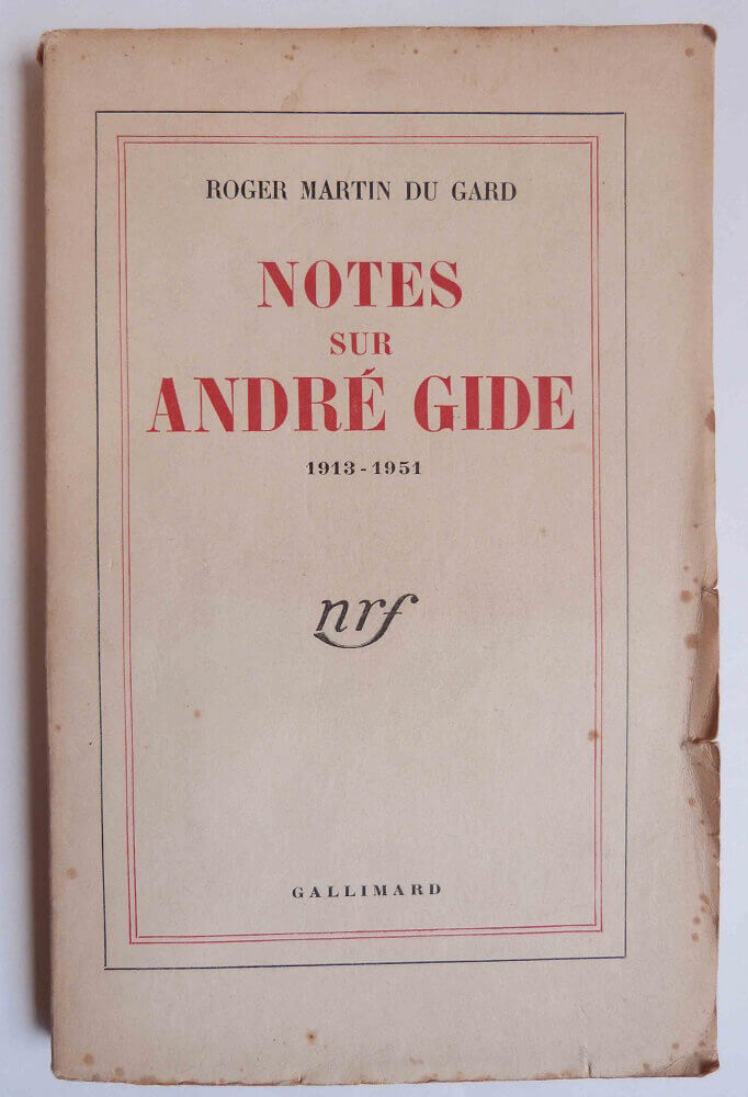 Notes on André Gide 1913-1951