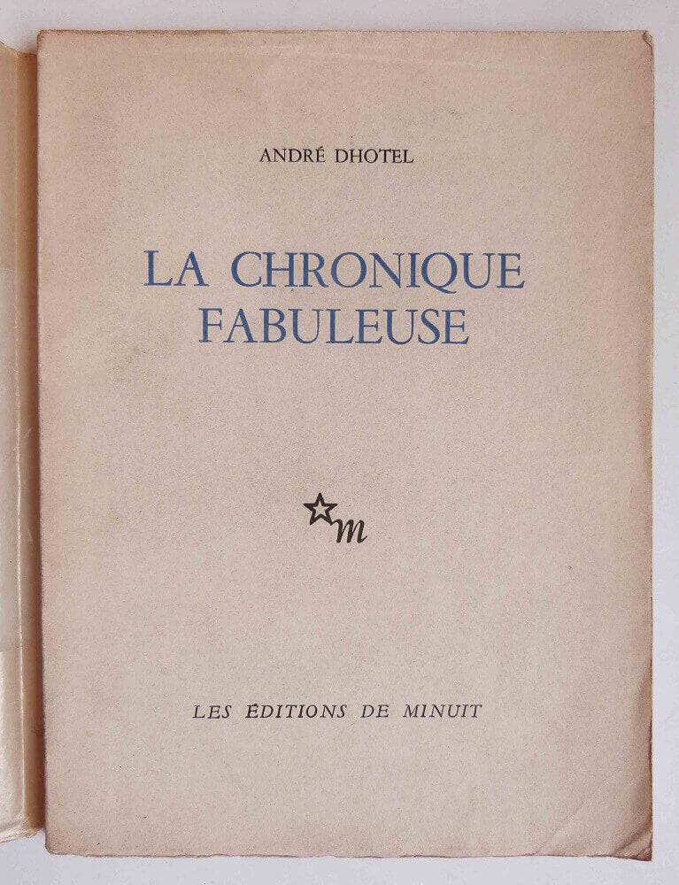 La chronique fabuleuse