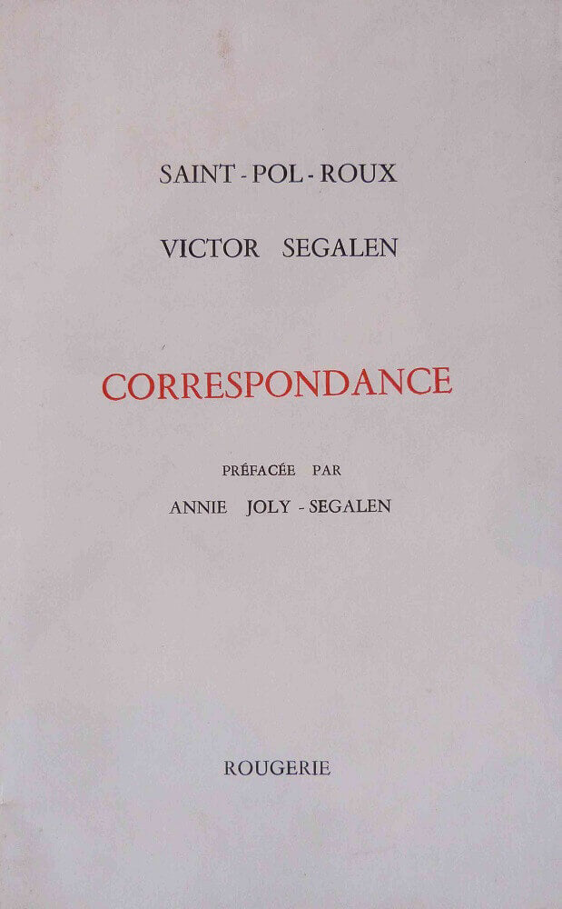 Correspondance