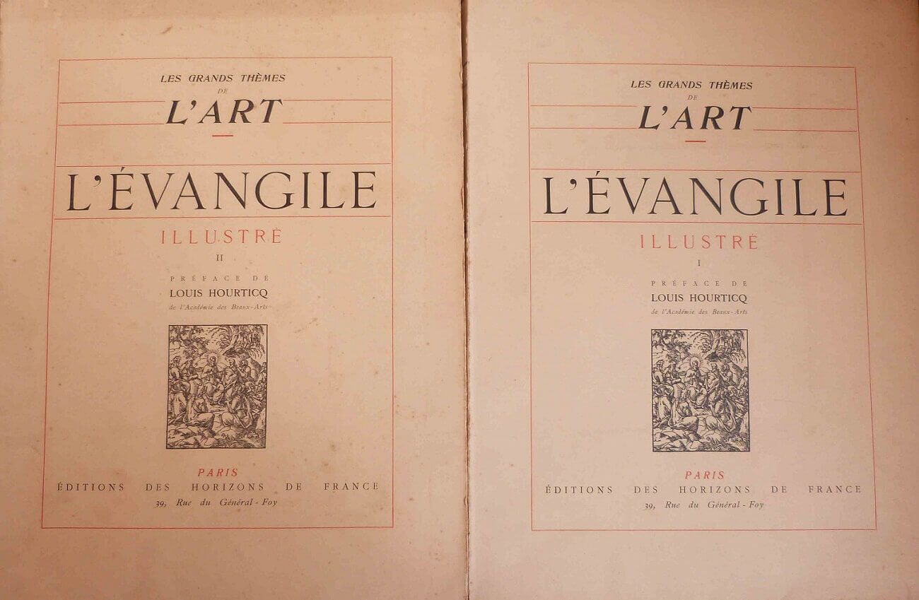 L'Evangile illustré. 2 tomes.