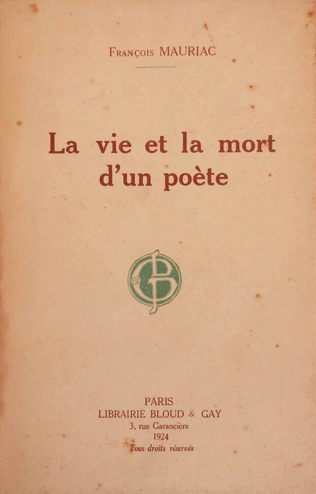 La vie et la mort d'un poète
