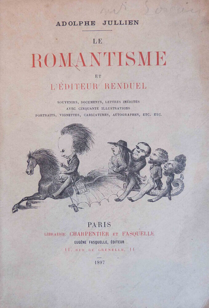 Le romantisme et l'éditeur Renduel