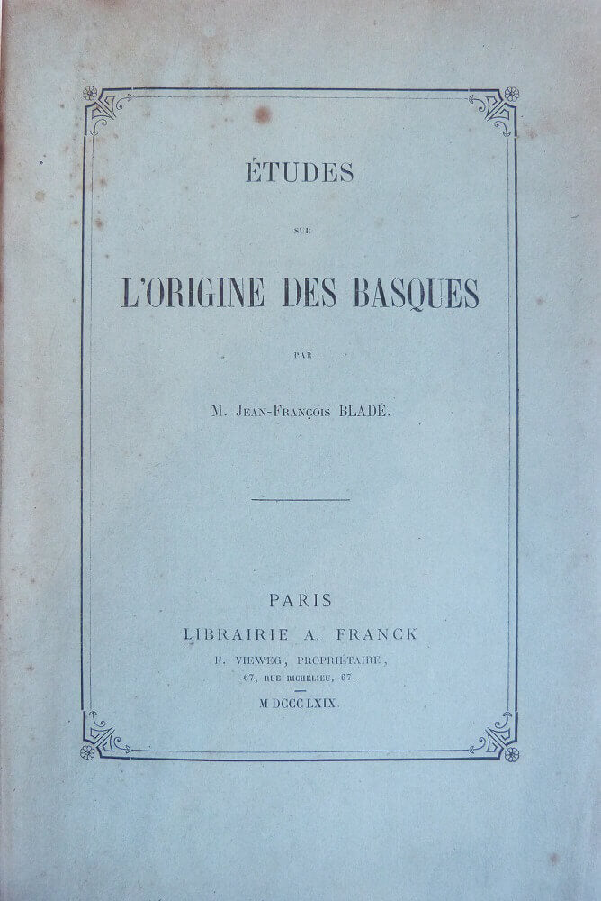 Studies on the origin of the Basques