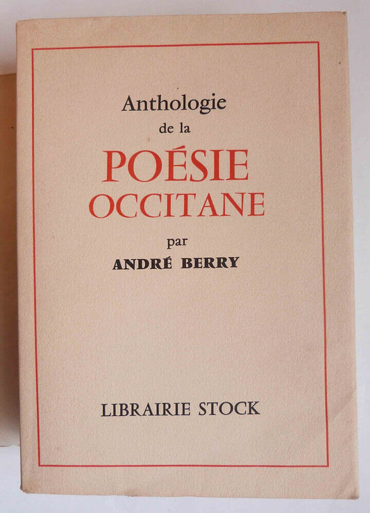 Anthologie de la poésie occitane