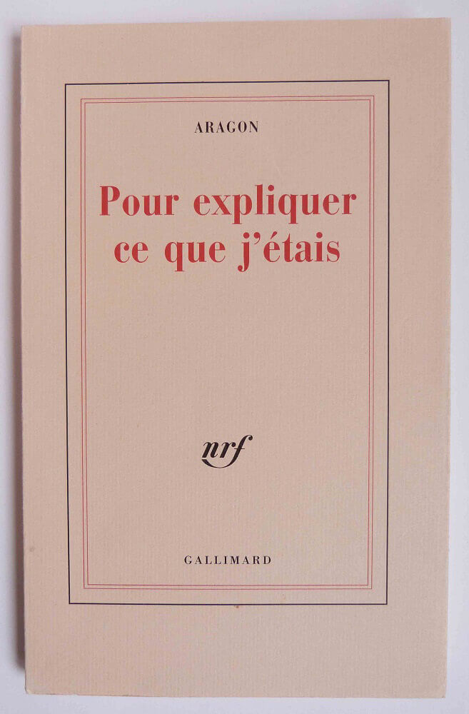 Pour expliquer ce que j'étais