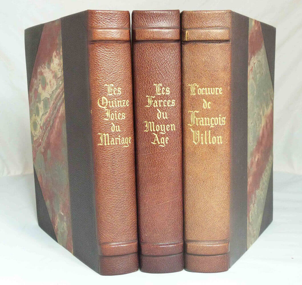 L'oeuvre de François Villon - Les farces du Moyen Age - Les quinze joies du mariage.