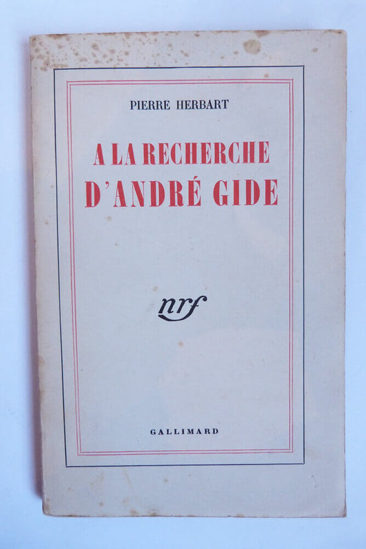 A la recherche d'André Gide