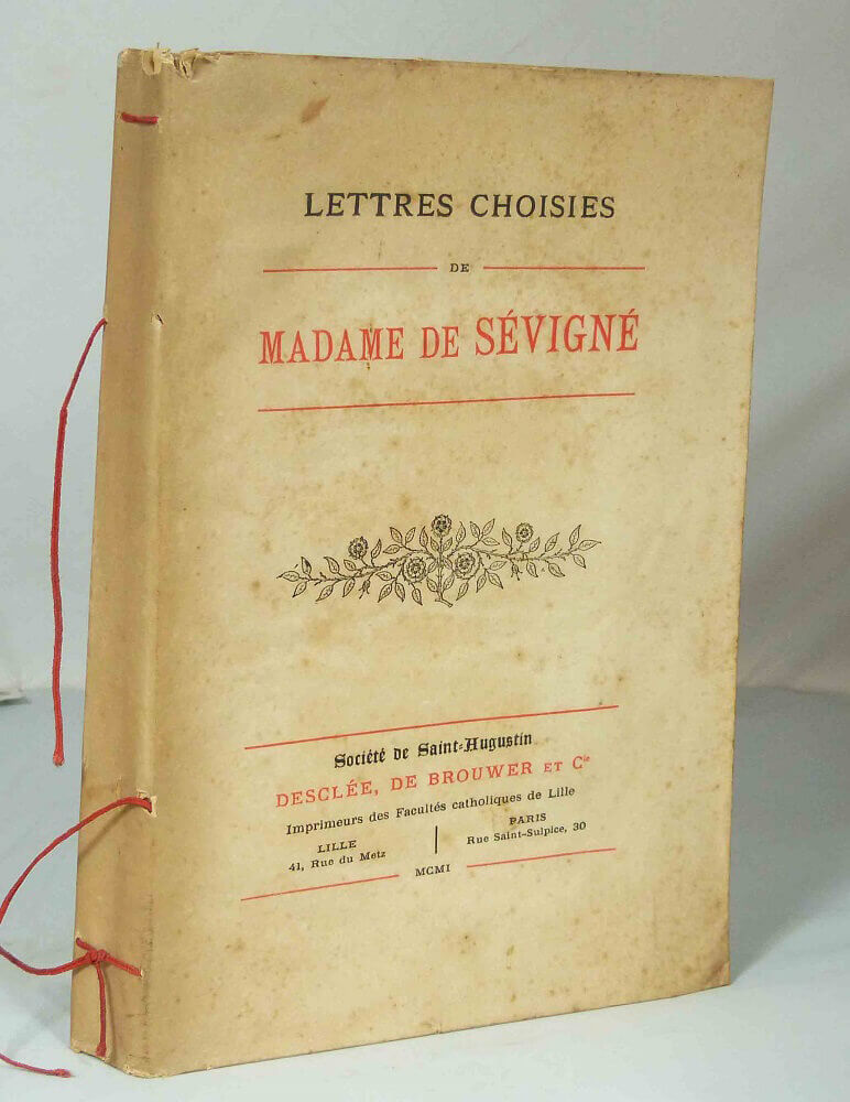 Lettres choisies de Madame de Sévigné