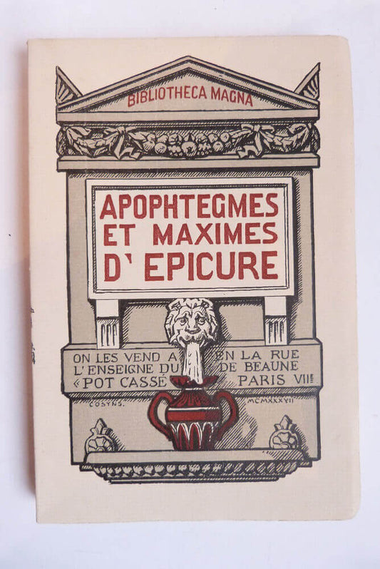 Aphorisms and Maxims of Epicurus