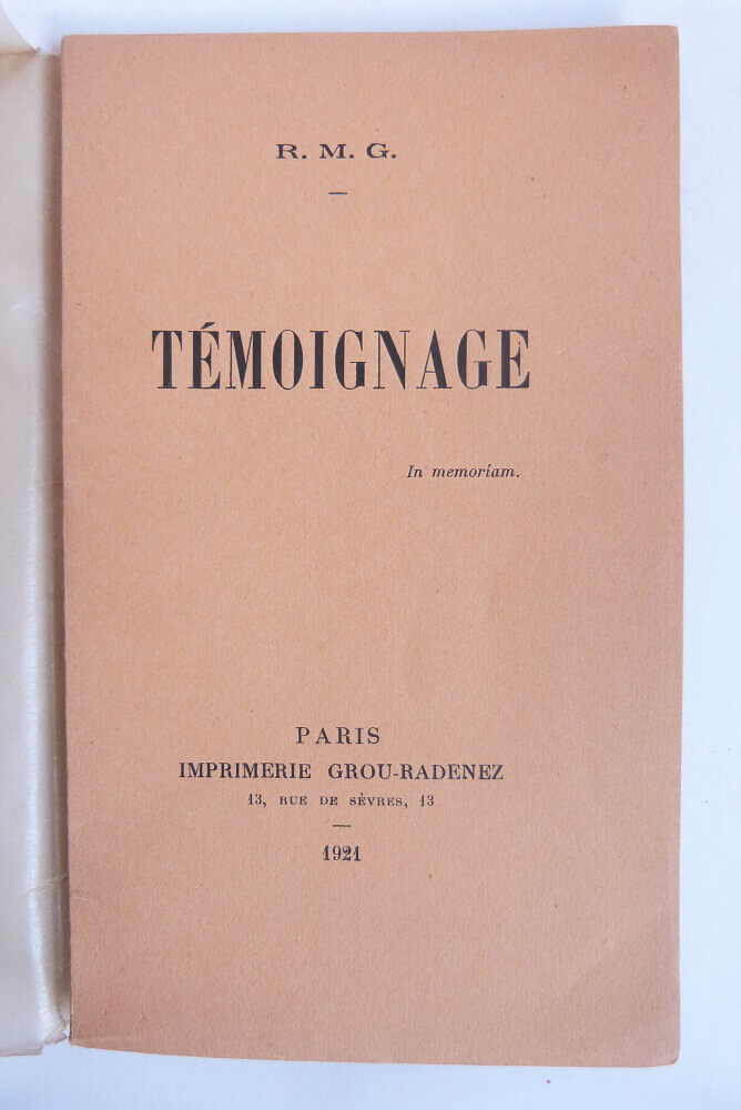 Témoignage