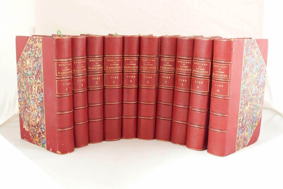 Mémoires de Madame la duchesse d'Abrantès.