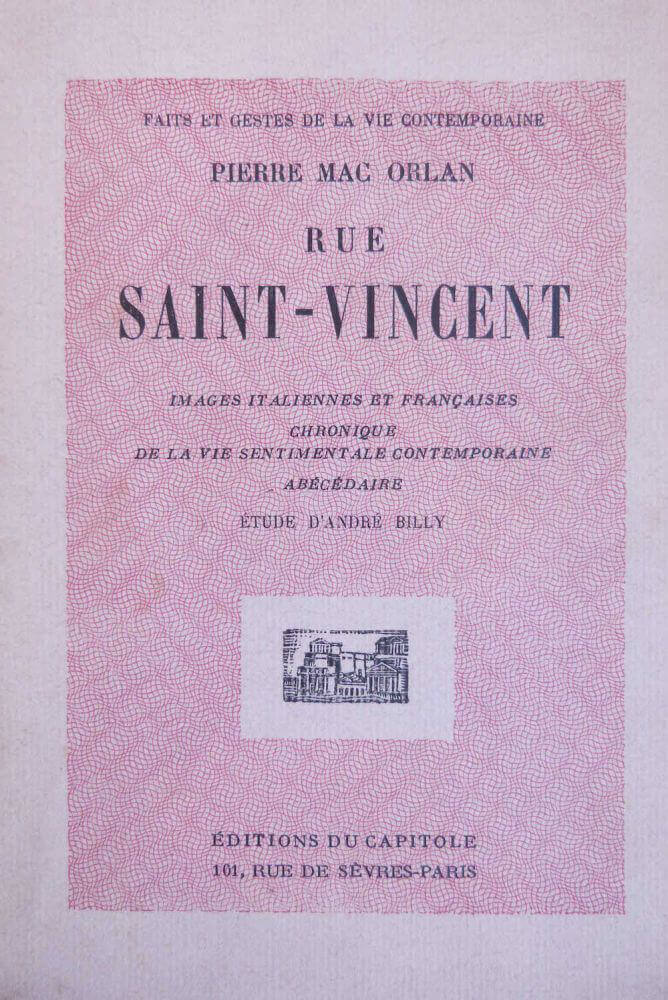 Rue Saint-Vincent