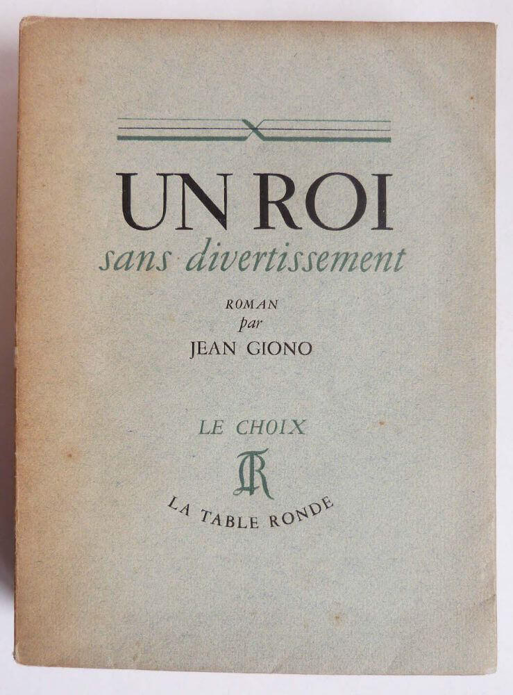 Un roi sans divertissement