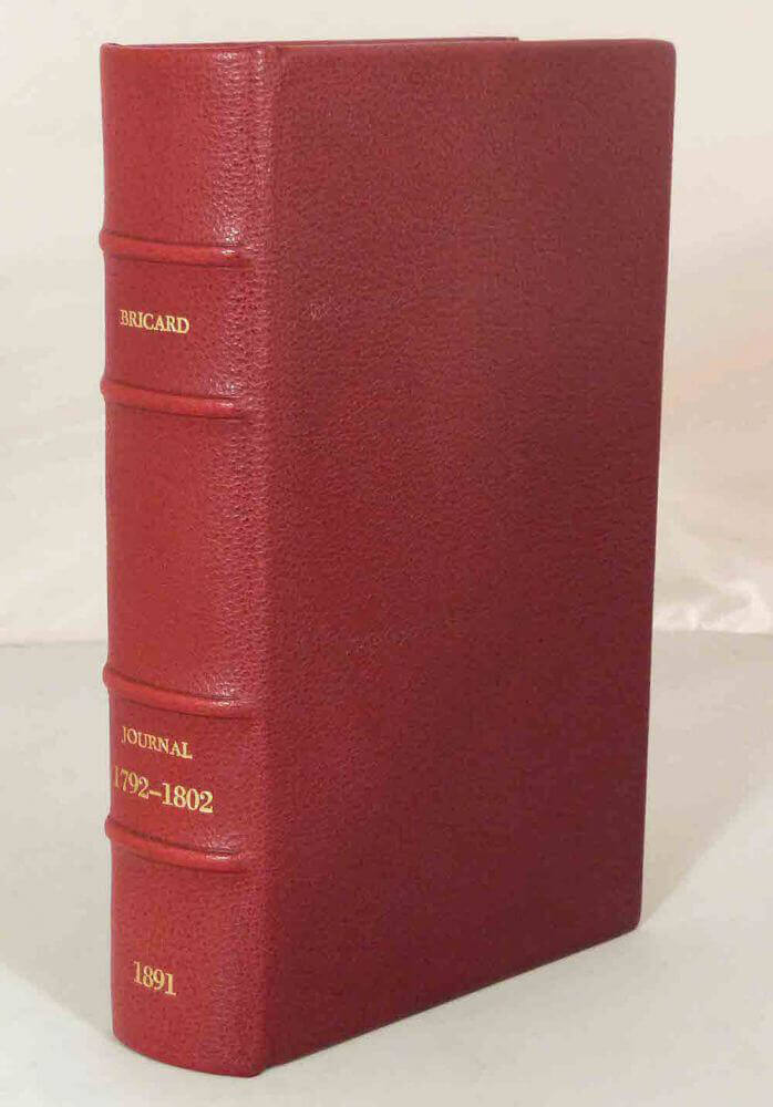 Journal of Gunner Bricard 1792-1802