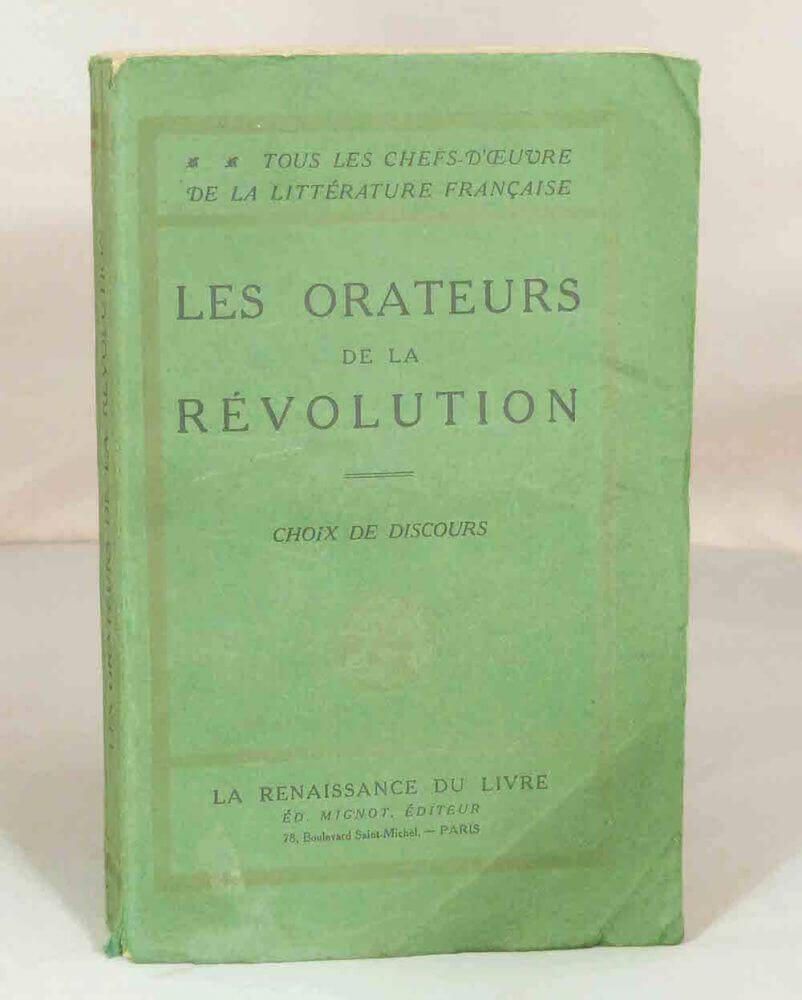 The Orators of the Revolution.