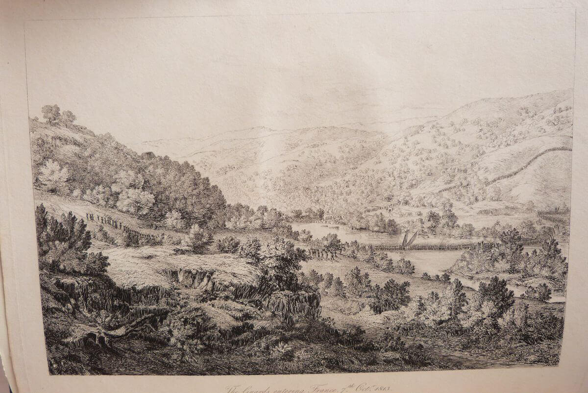 Campaign of the left wing of the Allied Army, in the western Pyrenees and Southern France,