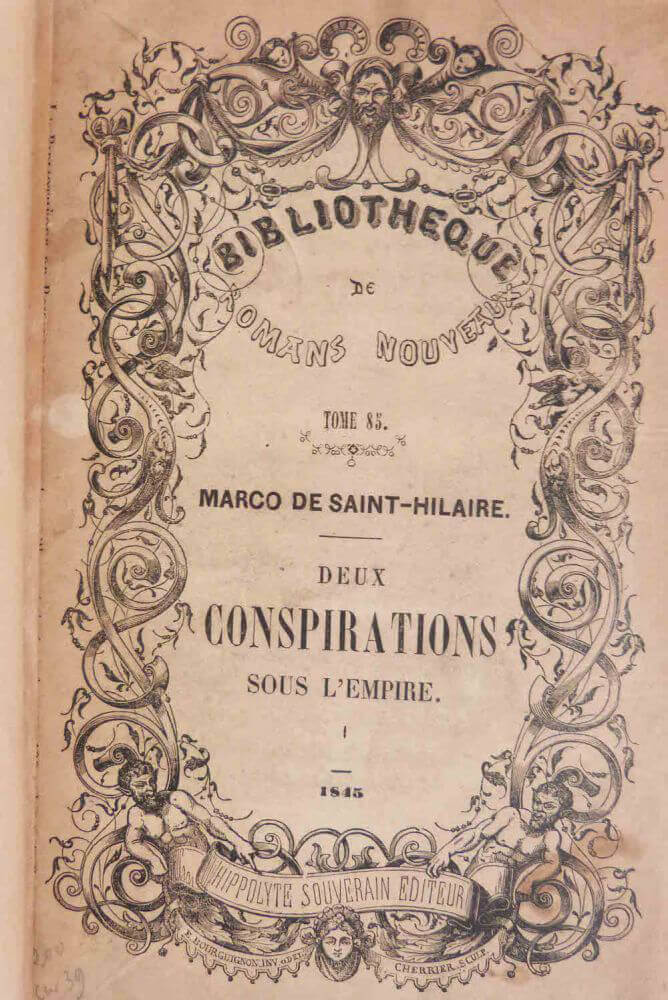 Deux conspirations sous l'Empire.