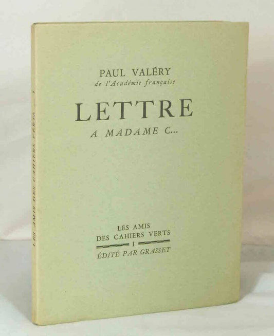 Lettre à Madame C...