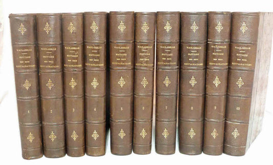 Histoire de deux Restaurations jusqu'à l'avènement de Louis-Philippe,