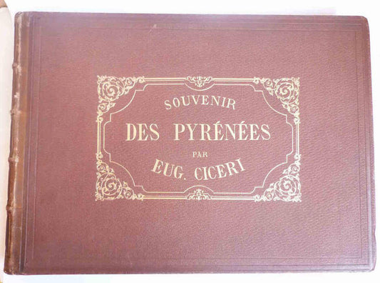 Les Pyrénées dessinées d'après nature et lithographiées.