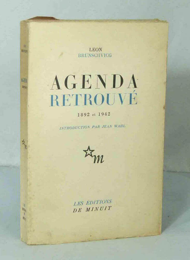 Agenda retrouvé 1892 et 1942
