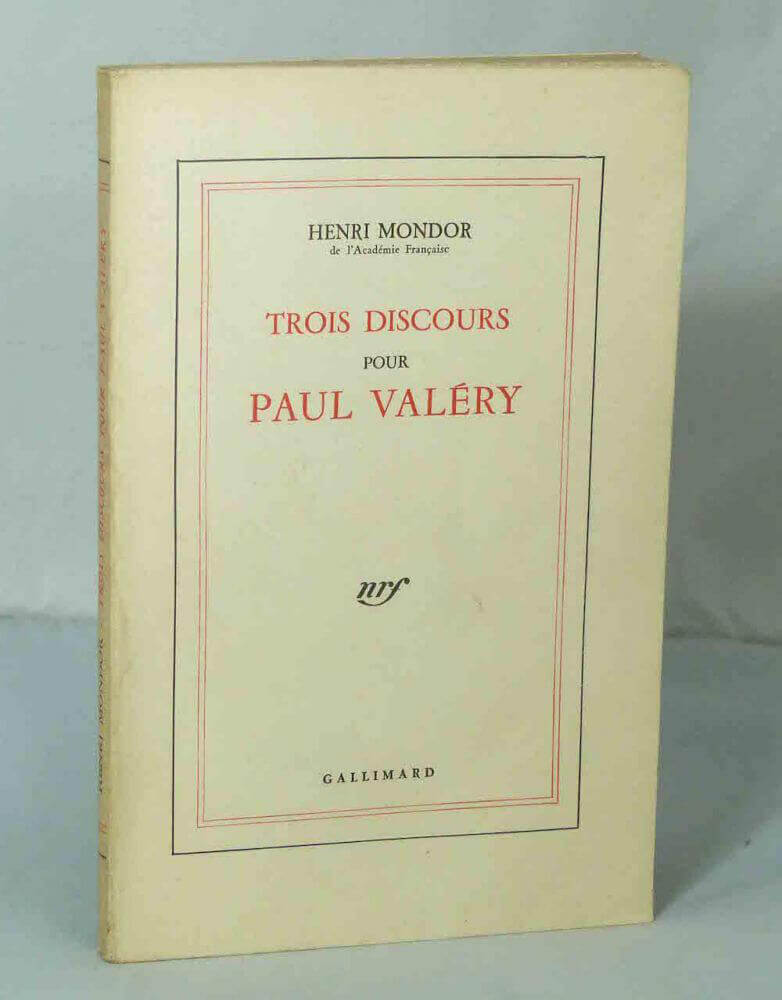 Three Speeches by Paul Valéry