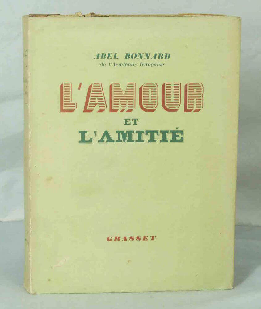 L'amour et l'amitié