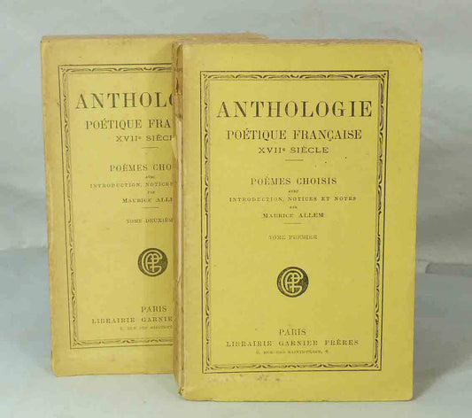 French Poetic Anthology, 17th Century