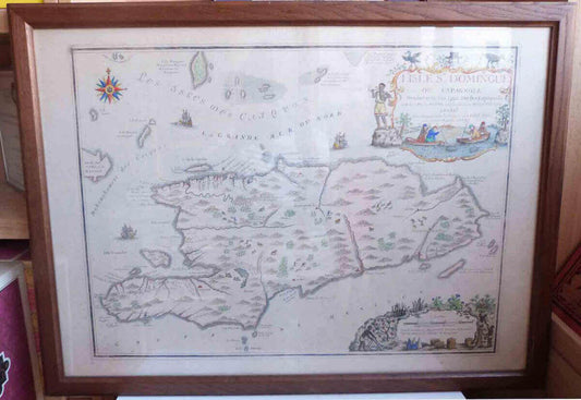 Carte de l'Isle de Saint-Domingue