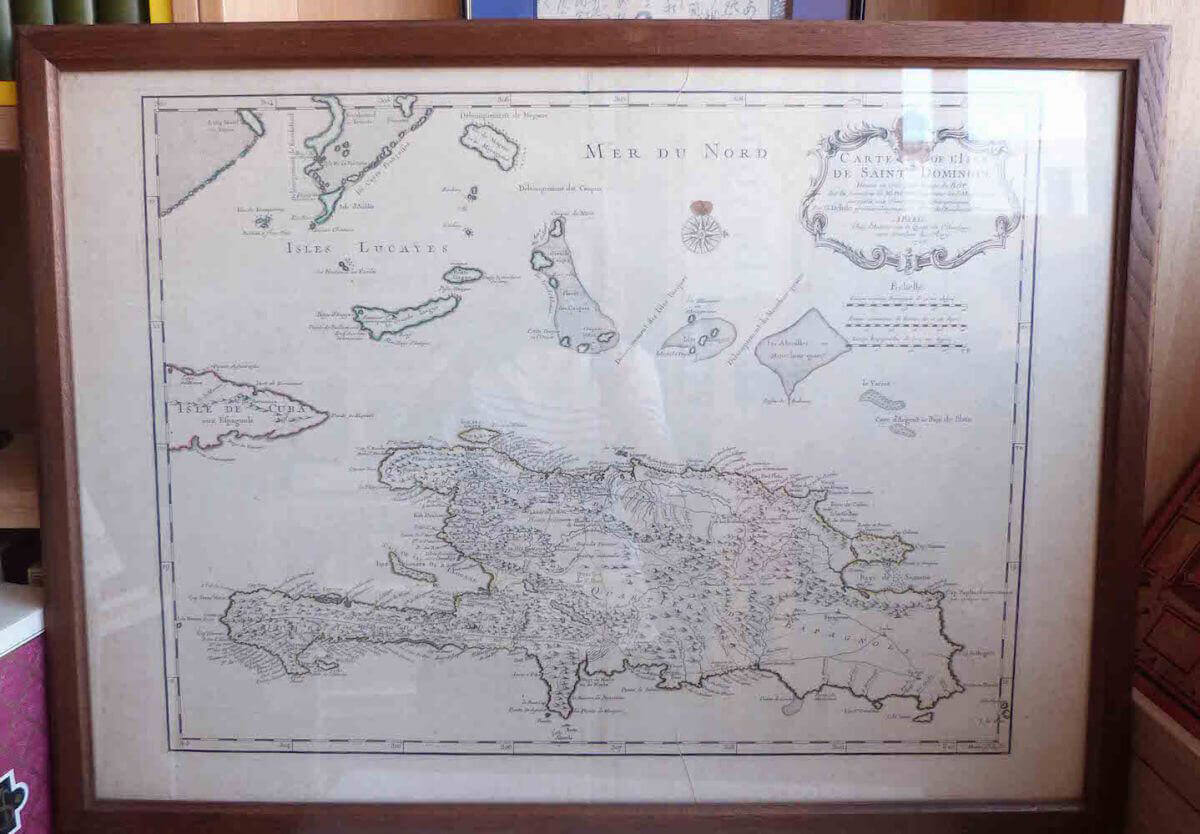 Carte de l'Isle de Saint-Domingue