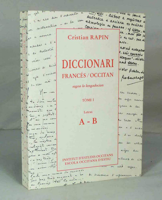 Diccionari francès/occitan segon lo lengadocian.