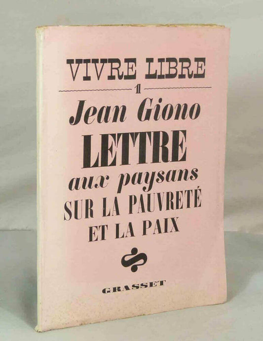 Lettre aux paysans sur la pauvreté et la paix