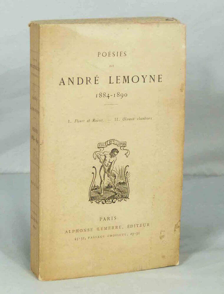 Poésies de André Lemoyne 1884-1890